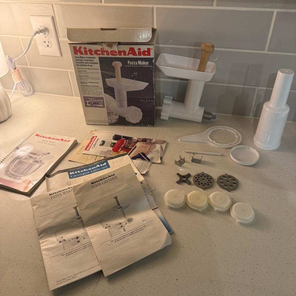 KitchenAid Pasta Maker and Food Grinder Attachment